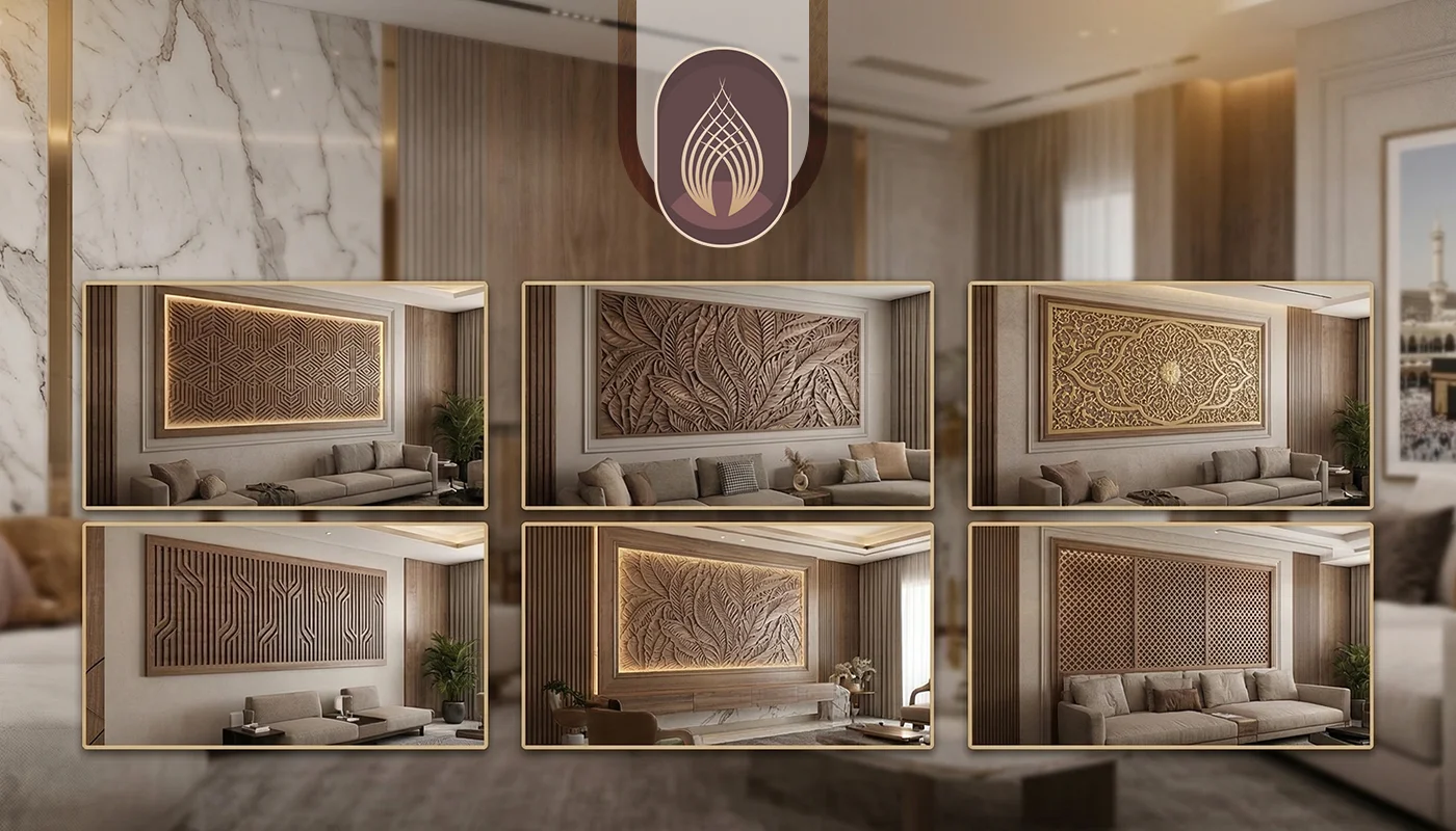 ديكورات حفر خشب مكة